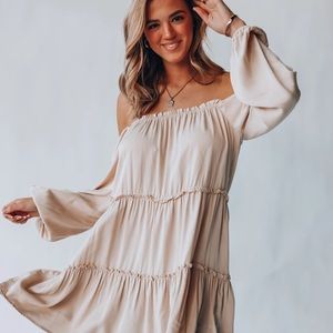 Southern Alternative Dawn Tiered mini dress